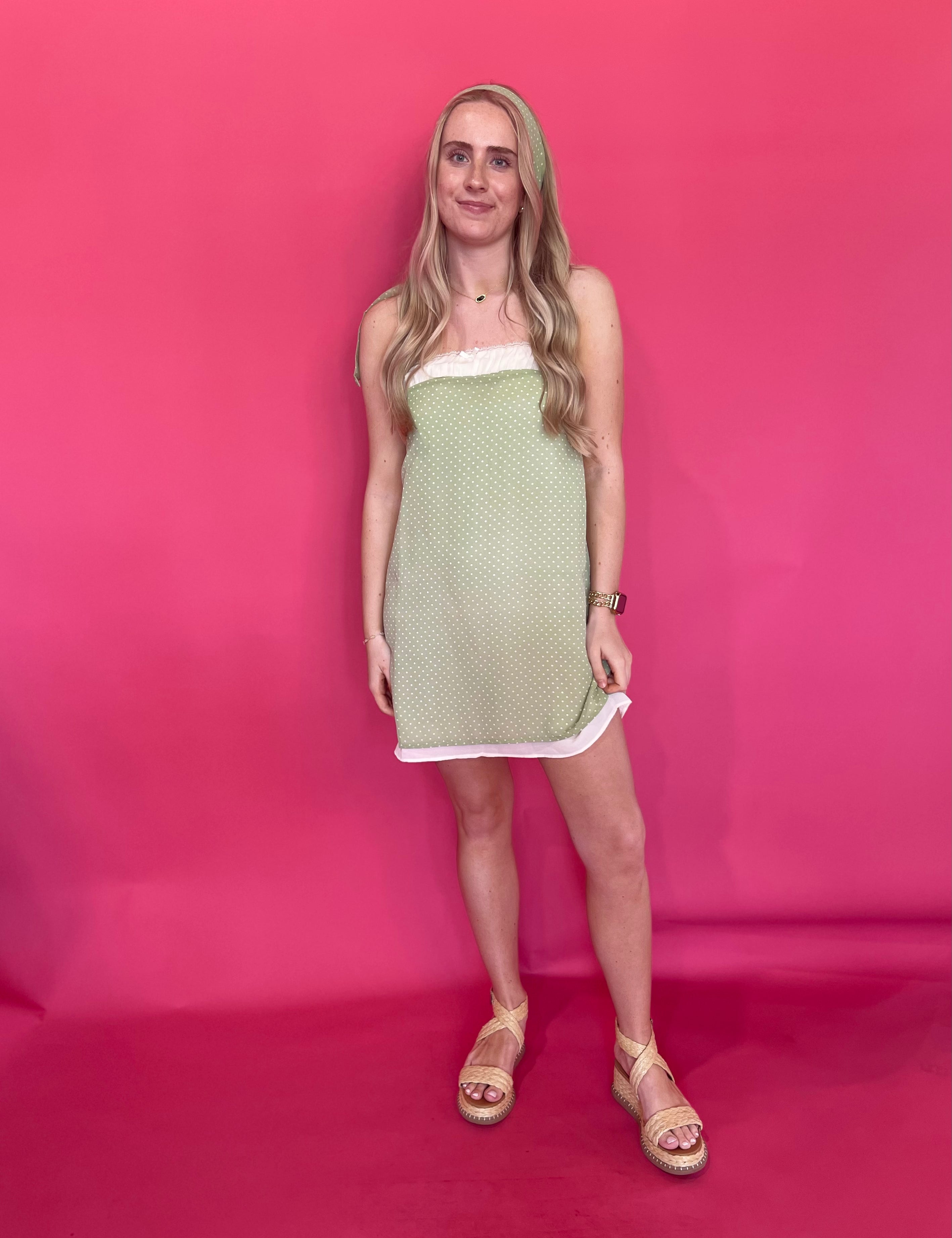 The Kaila Polka Dot Mini Dress - Shabby 2 Chic Boutiques