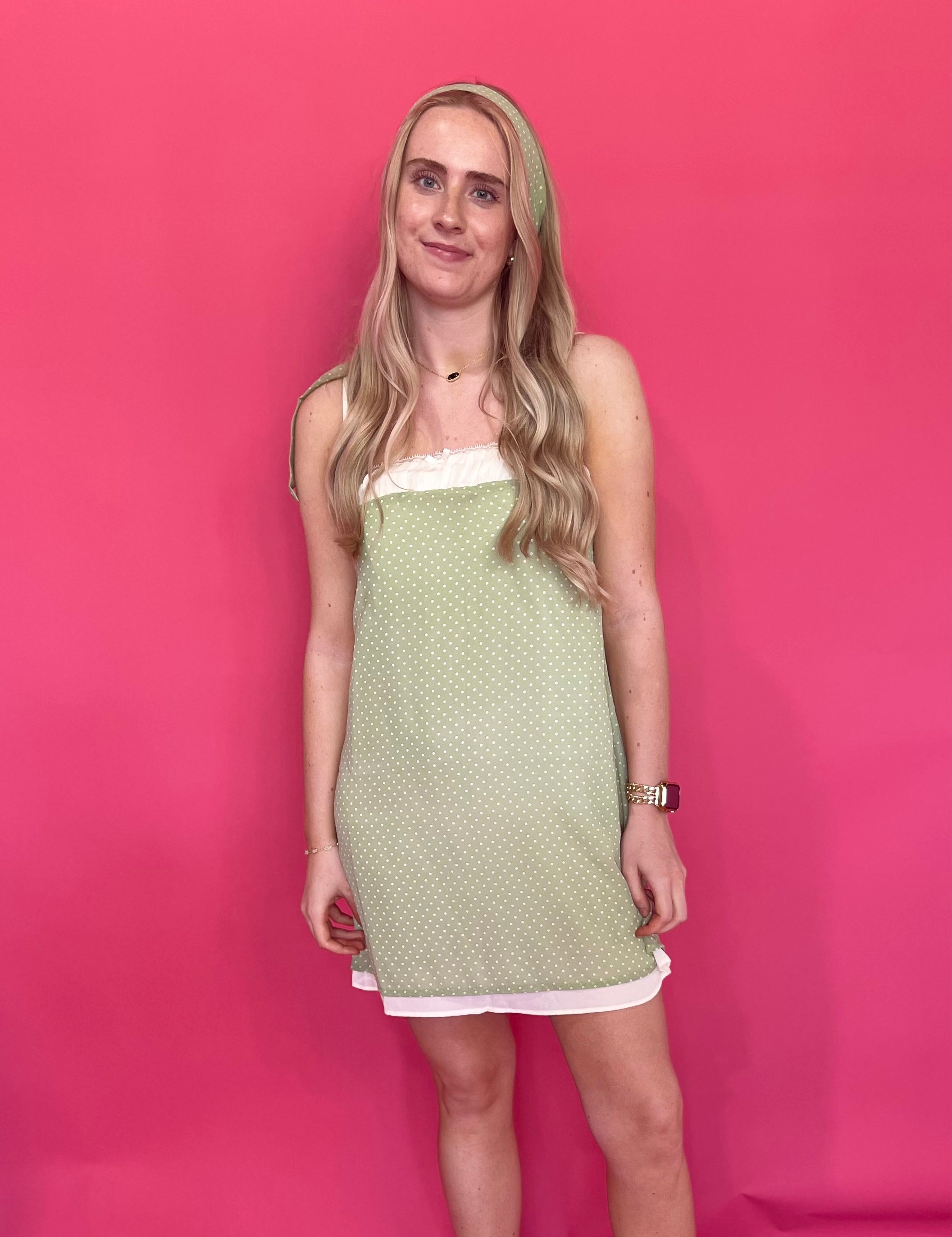 The Kaila Polka Dot Mini Dress - Shabby 2 Chic Boutiques