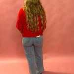 The Laidback Luxe Sweater in Red - Shabby 2 Chic Boutiques