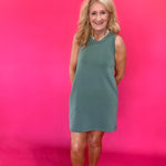The “Low Effort, High Standard” Scuba Dress