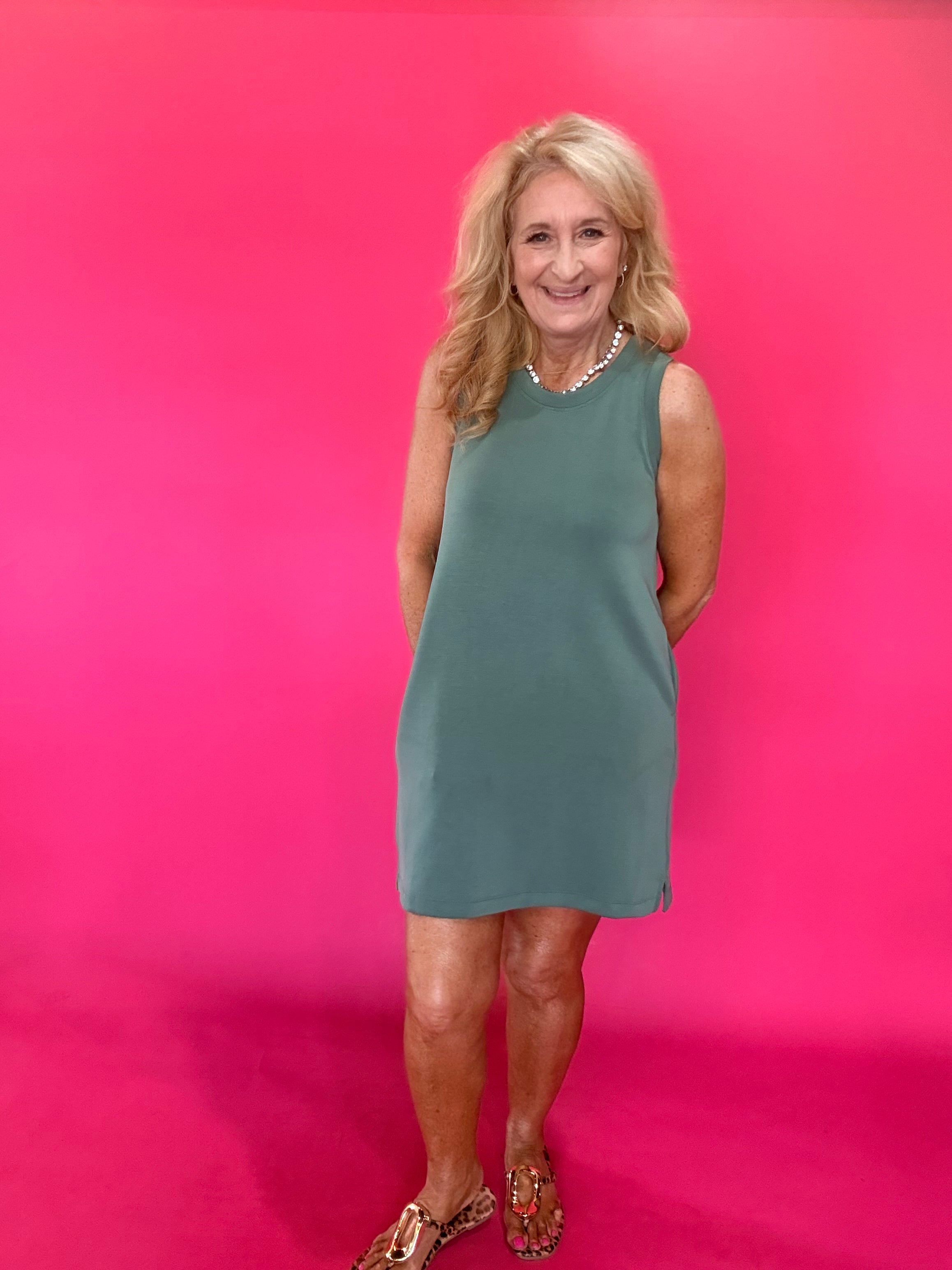 The “Low Effort, High Standard” Scuba Dress