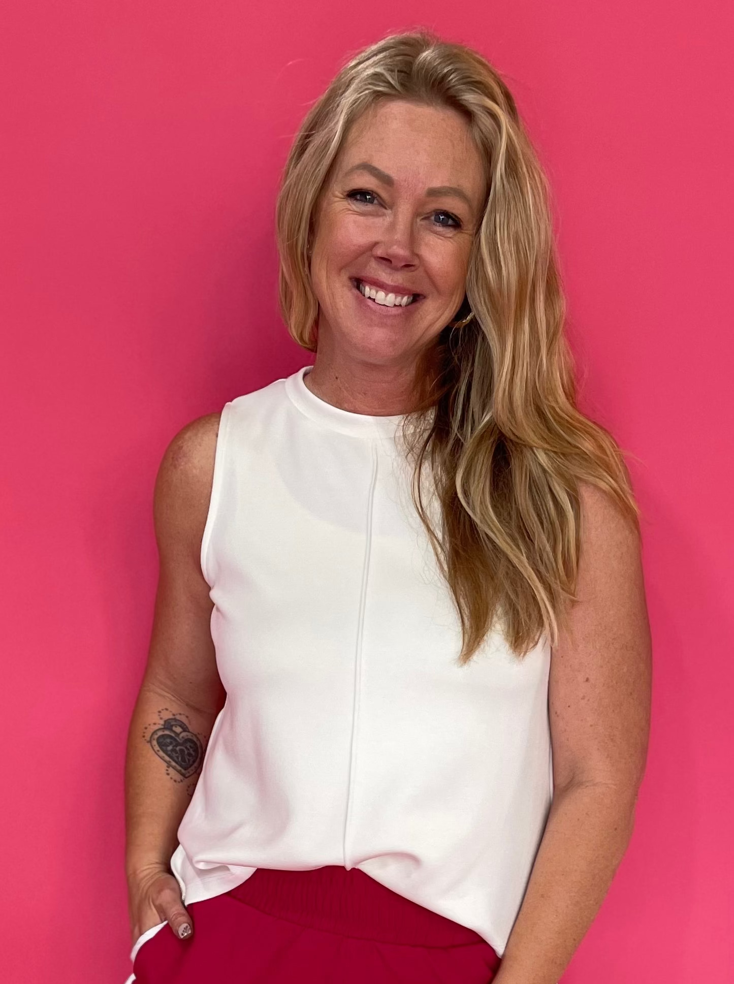 The Luxe Ease Scuba Top in Ivory - Shabby 2 Chic Boutiques