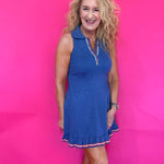 The “Meet Me Poolside” Knit Mini Dress - Shabby 2 Chic Boutiques