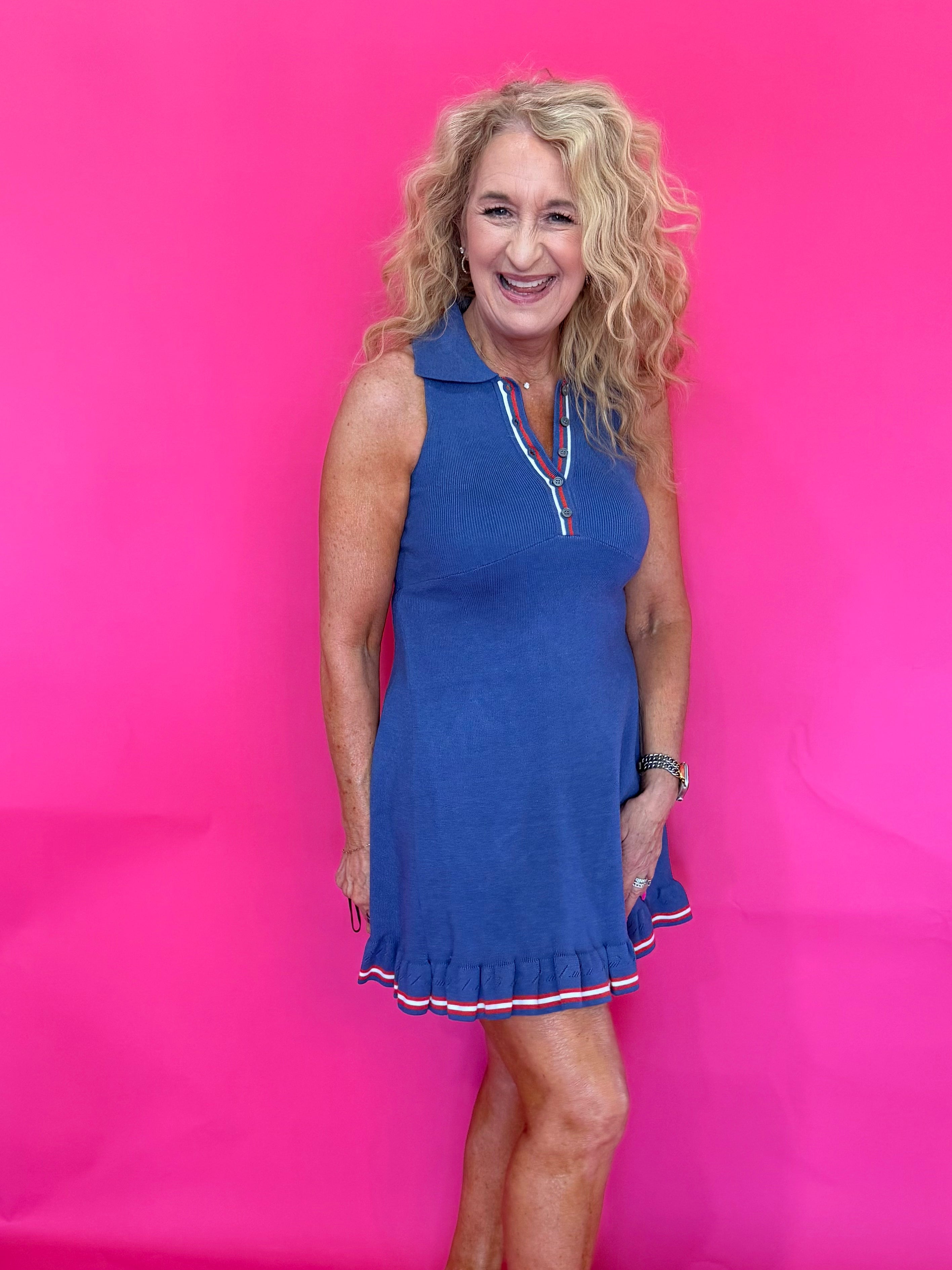 The “Meet Me Poolside” Knit Mini Dress - Shabby 2 Chic Boutiques
