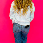 The Mint Days Striped Button-Up Sweater - Shabby 2 Chic Boutiques