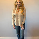 The Perfect Airy Top in Iced Coffee