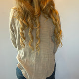 The Perfect Airy Top in Iced Coffee