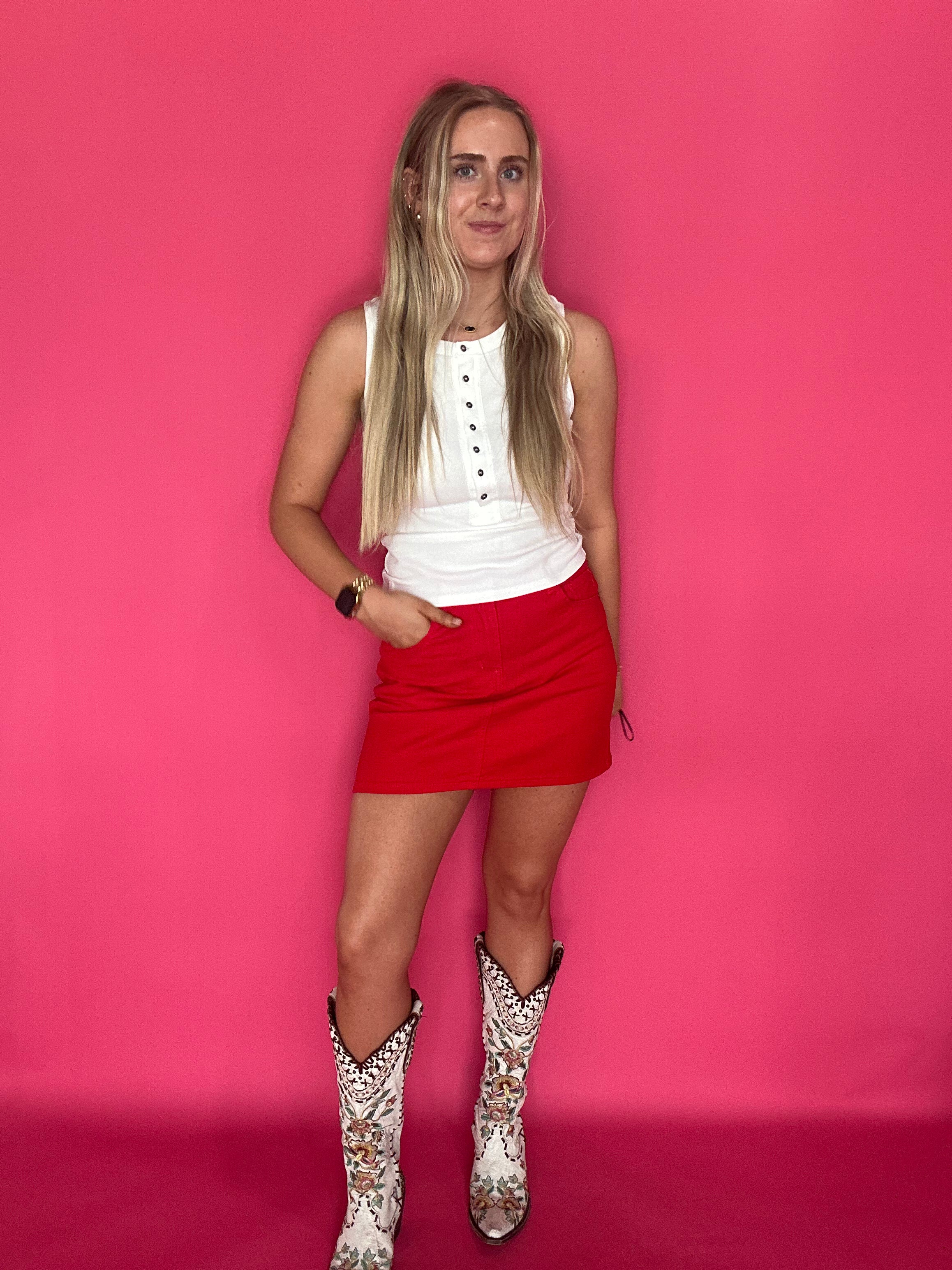 The “Perfect Every Time” Henley Tank - Shabby 2 Chic Boutiques