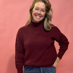 The Perfect Mock Neck Sweater - Shabby 2 Chic Boutiques