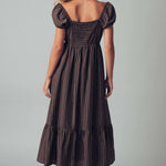 The Picnic Date Check Midi Dress
