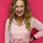 The Pink Pop Stripe Lounge Set - Shabby 2 Chic Boutiques
