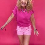 The Power Pink Scuba Dolman Top - Shabby 2 Chic Boutiques