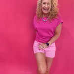 The Power Pink Scuba Dolman Top - Shabby 2 Chic Boutiques