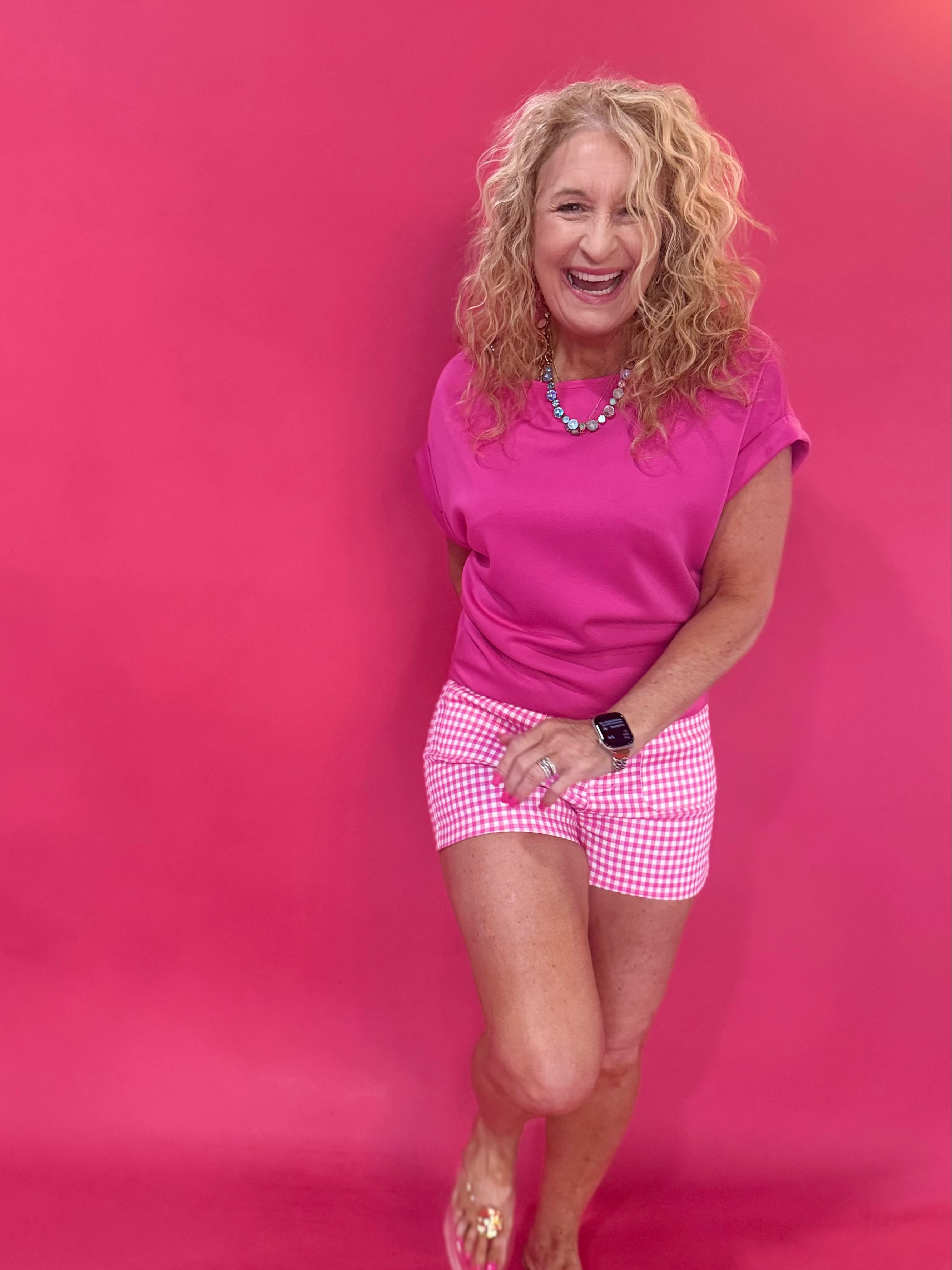 The Power Pink Scuba Dolman Top - Shabby 2 Chic Boutiques