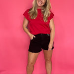 The “Red & Ready” Sweater Top - Shabby 2 Chic Boutiques