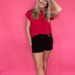 The “Red & Ready” Sweater Top - Shabby 2 Chic Boutiques