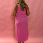 The Reverie Slub Dress in Pink