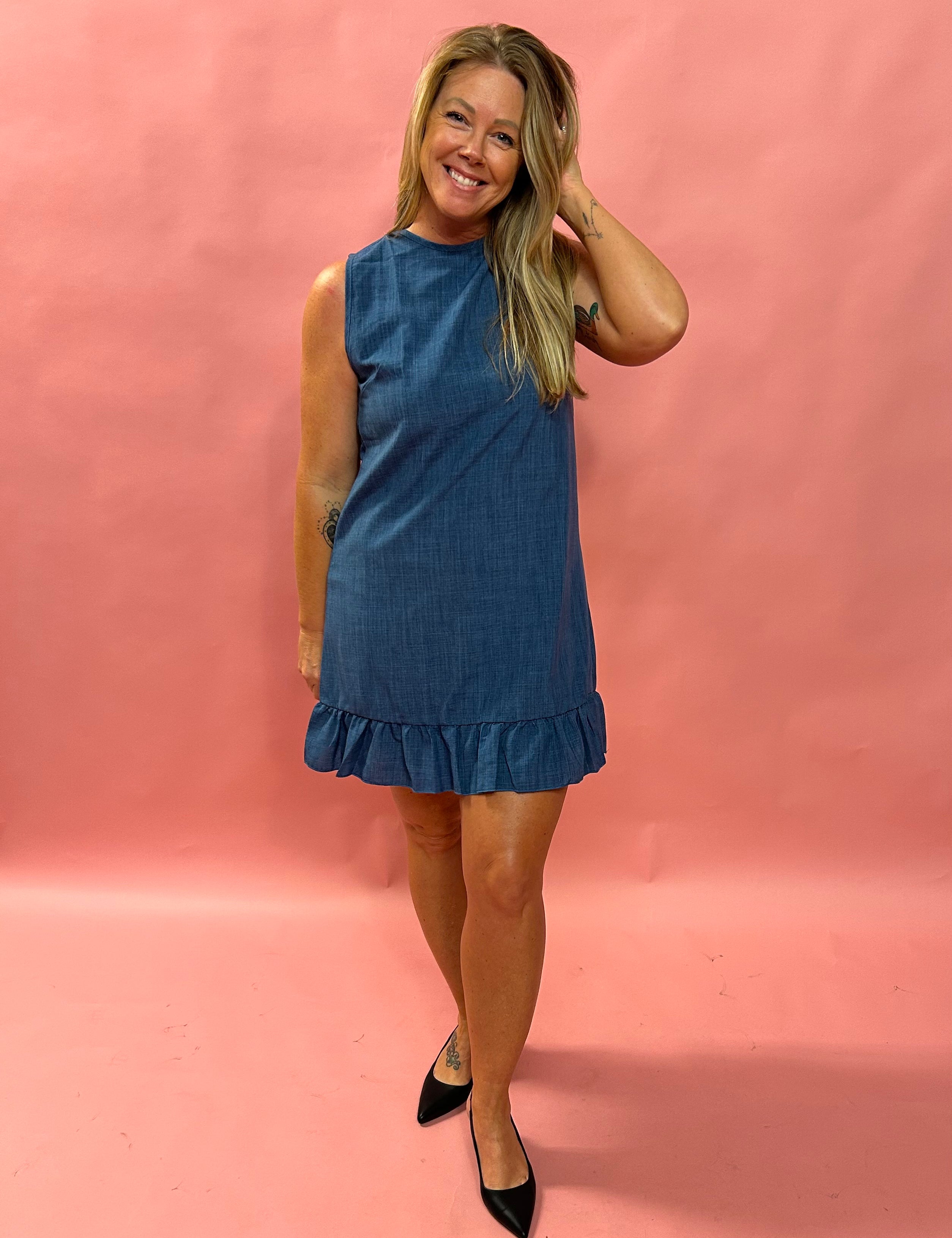 The Ruffle & Ready Tank Dress