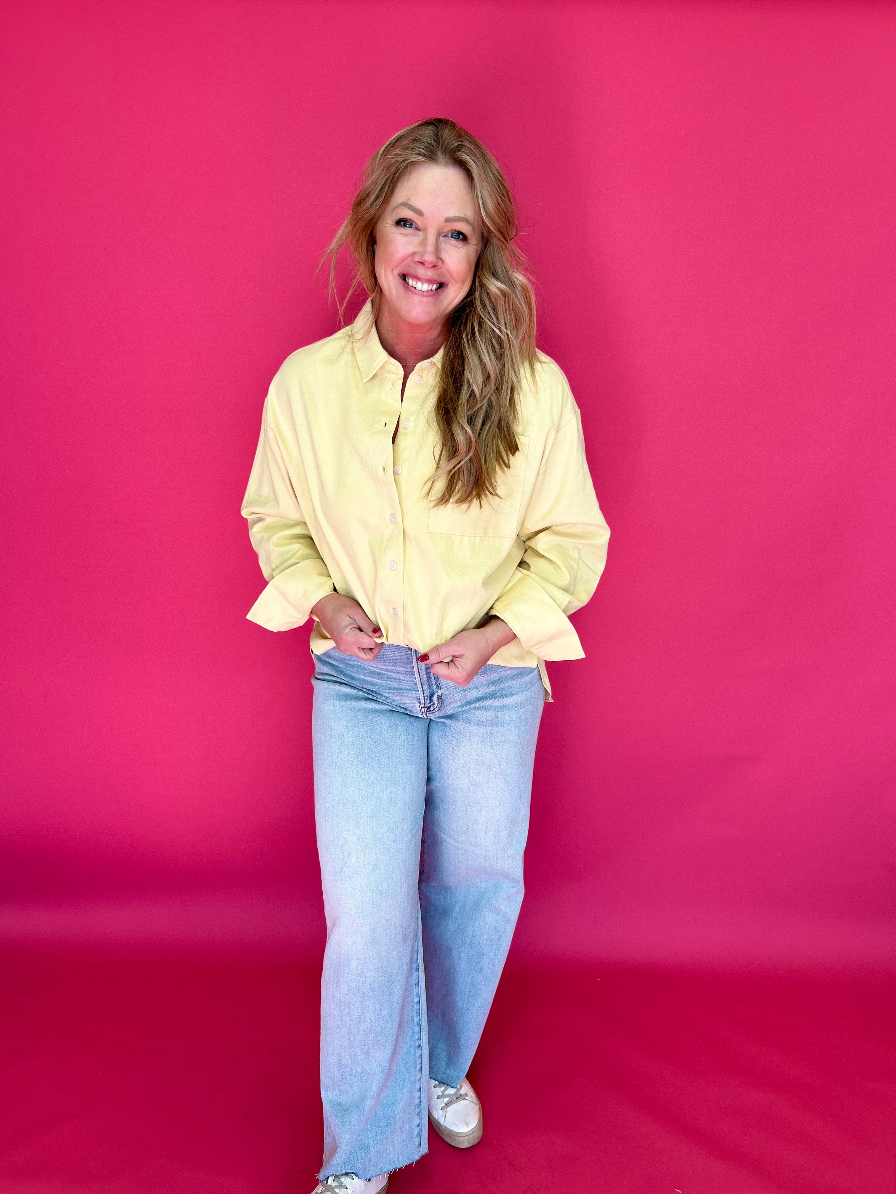 The Soft Structure Cotton Button-Up - Shabby 2 Chic Boutiques