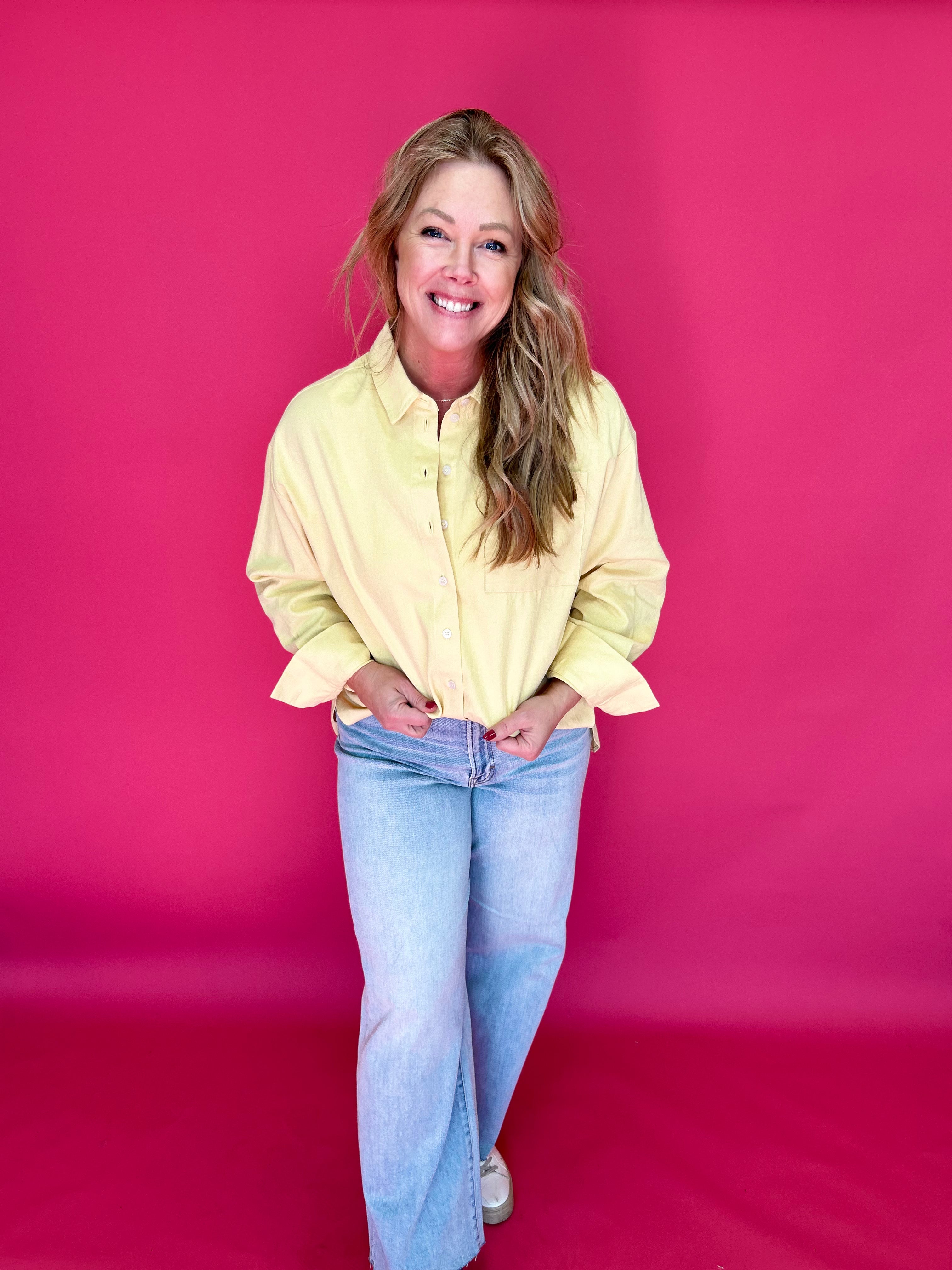 The Soft Structure Cotton Button-Up - Shabby 2 Chic Boutiques