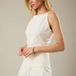 The Sweet & Sporty Boat Neck Tank in Pink - Shabby 2 Chic Boutiques