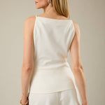 The Sweet & Sporty Boat Neck Tank in Pink - Shabby 2 Chic Boutiques