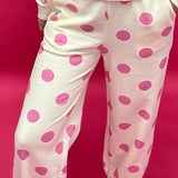 The Sweet Spot Polka Dot Sweatpants - Shabby 2 Chic Boutiques