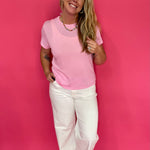 The Tourist Tee in Pink (Z Supply) - Shabby 2 Chic Boutiques