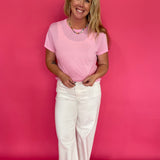 The Tourist Tee in Pink (Z Supply) - Shabby 2 Chic Boutiques