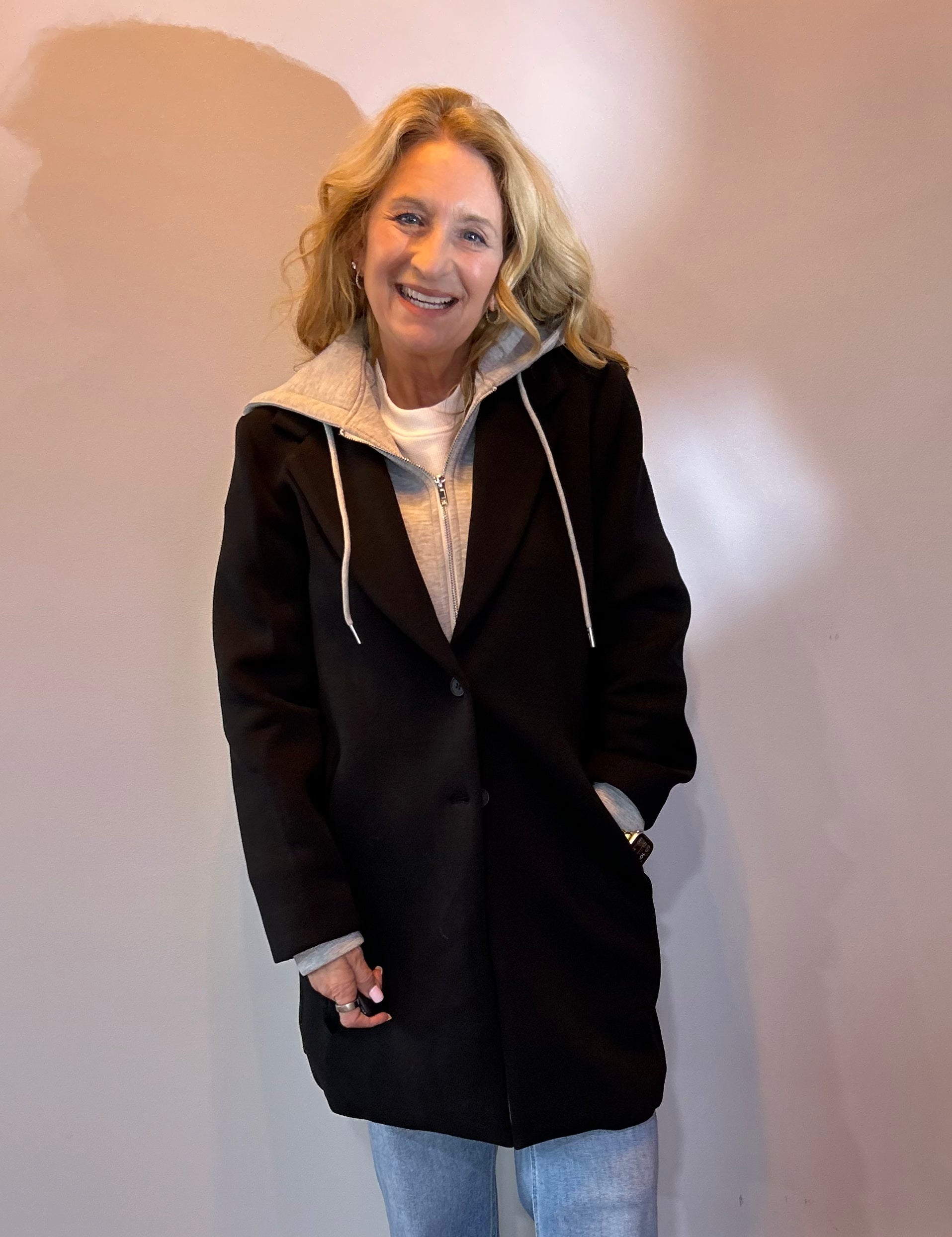 The Urban Scuba Coat in Black