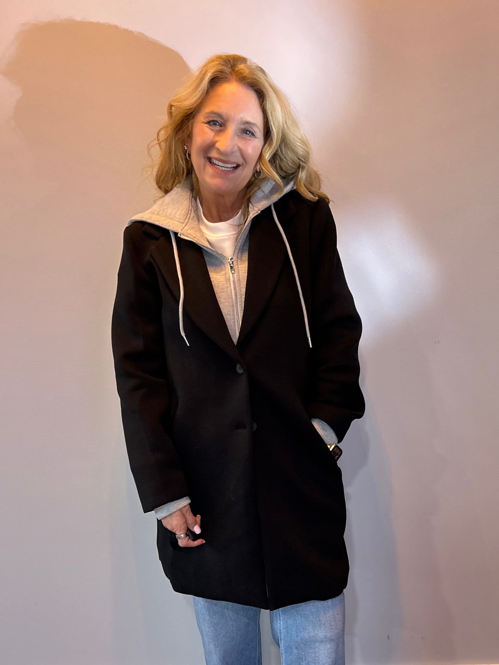 The Urban Scuba Coat in Black