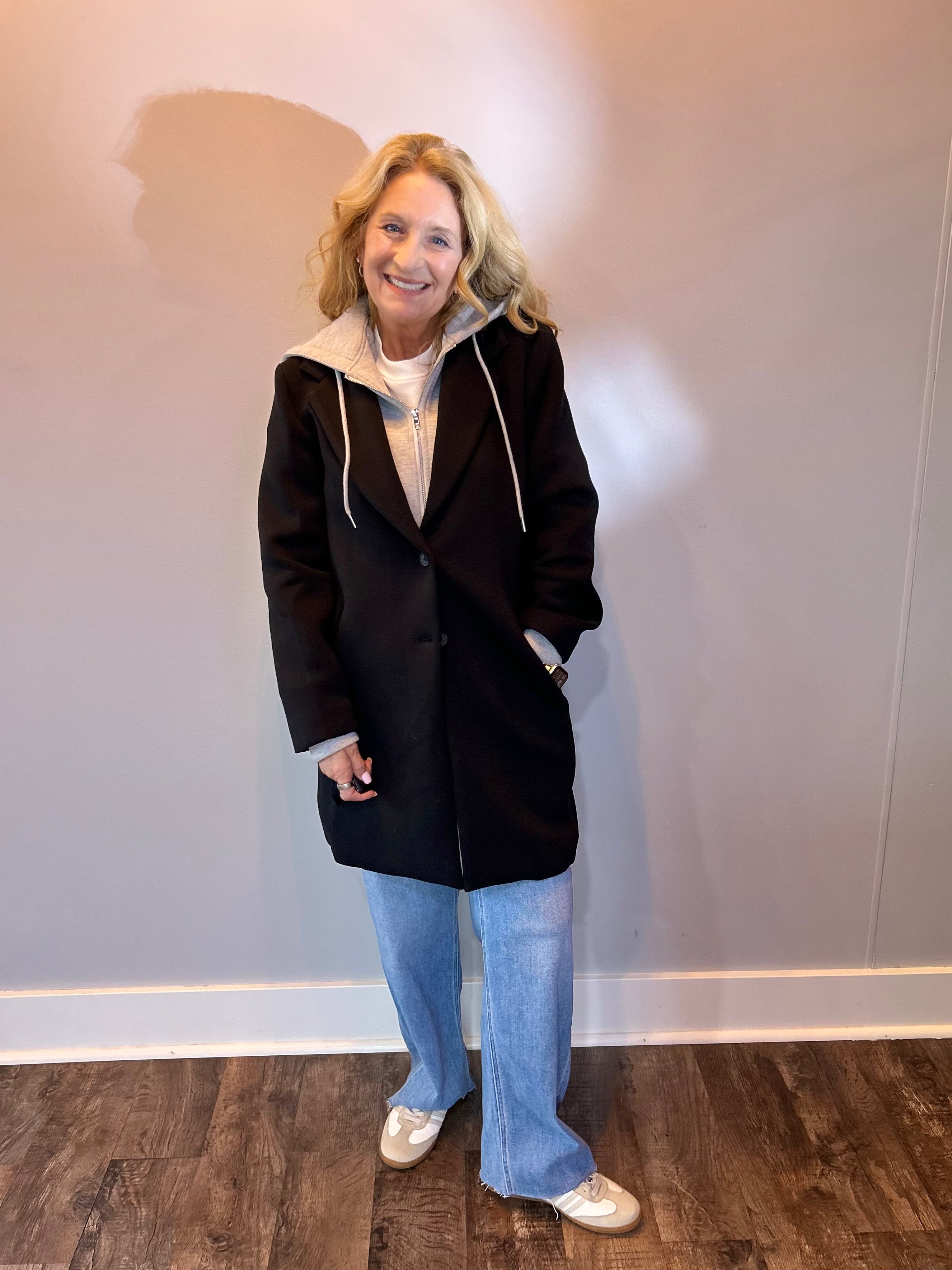 The Urban Scuba Coat in Black