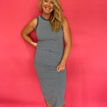 The Weekend Wash Stripe Midi Dress - Shabby 2 Chic Boutiques