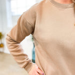 Theo Relaxed Sweatshirt in Stone