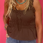 Tied & True Ruffle Tank