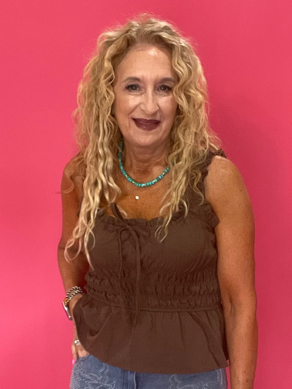 Tied & True Ruffle Tank