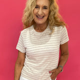 Tourist Striped Tee in Natural (ZSupply) - Shabby 2 Chic Boutiques