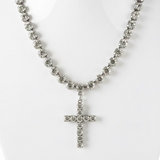 Donatella Necklace in Antique Silver Necklace Tova