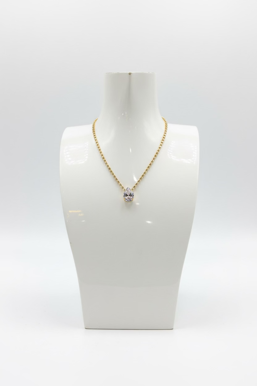 Milli Necklace in Clear Tova