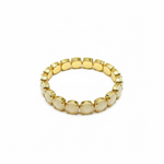 Croatia Stretch Bracelet in Matte Lemon Tova