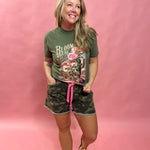 Trailblazer Camo Shorts – Braided Belt Utility Style