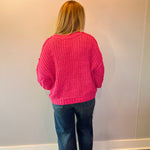 Twisted Chenille Overlay Sweater Top - Shabby 2 Chic Boutiques