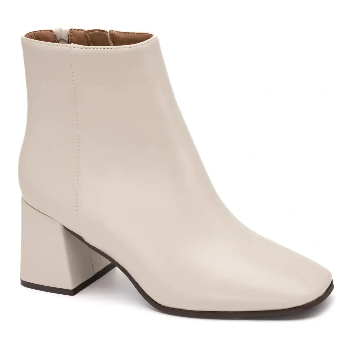 Felicia Bootie in Ivory
