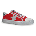 Vintage Havana Alive Red Platform Sneakers
