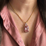 Viretta Embellished Pendant Necklace (Sorrelli)