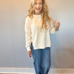 Warm Embrace Brushed Thermal Pullover