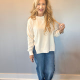 Warm Embrace Brushed Thermal Pullover