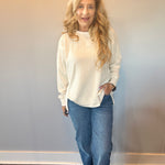 Warm Embrace Brushed Thermal Pullover