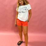 Weekend Escape Relaxed Shorts in Coral