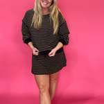 Texture Striped Play Knit Sweater